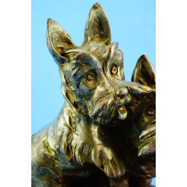 Carmelo Ganci, Scottish Terrier Dog Sculpture, Ceramic For Sale - Image 17 of 18
