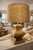 Ethan Allen Chunky Wooden French Baluster Style Table Lamp With Burlap Drum Shade for Ralph Lauren, Ranch, Rustic, Cottage Core & Equestrian Style Decor. See Pics For Sale - Image 4 of 9