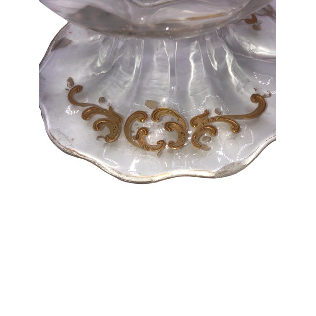 Moser Jeweled Enameled Crystal Vase For Sale - Image 4 of 8