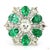 This cocktail ring from our contemporary estate collection centers on a 1.45-carat diamond in a round brilliant cut for...