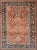 Large Antique Hand Knotted Sultanabad Rug in Red and Blue For Sale - Image 10 of 10