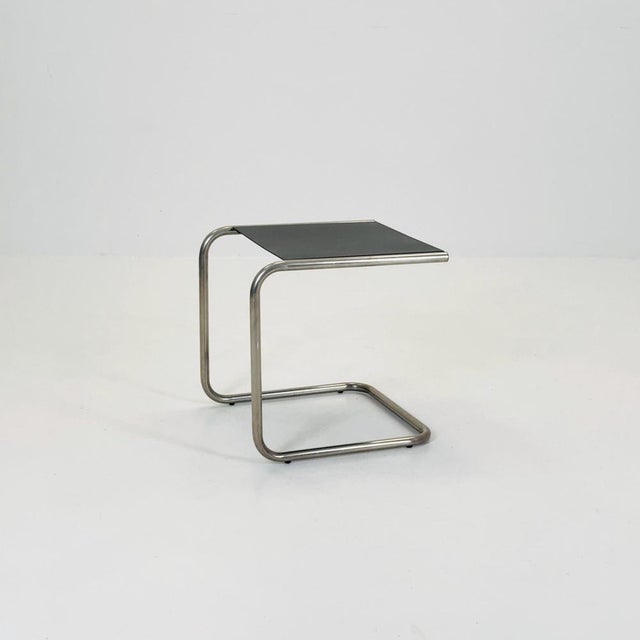Bauhaus Club Side Table in Metal and Chrome from Fiam For Sale - Image 16 of 16
