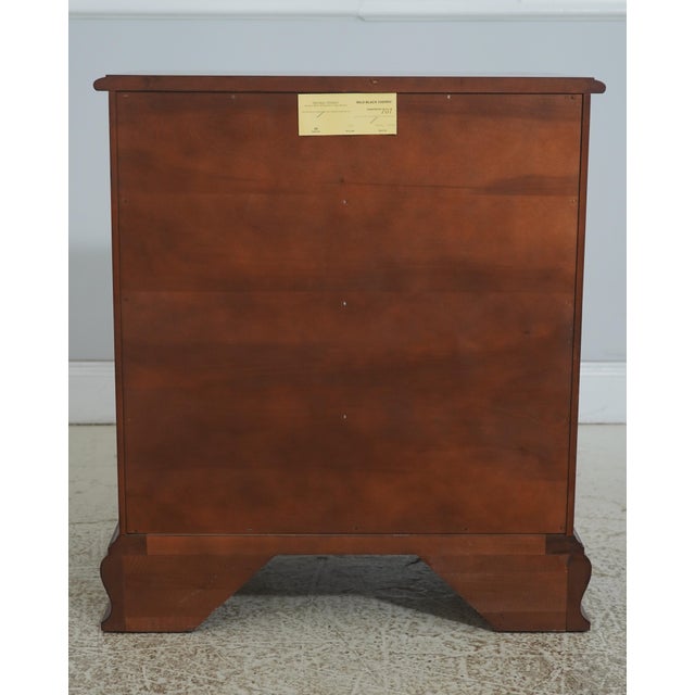 Pair of Henkel Harris Model 116 Cherry Nightstands For Sale - Image 16 of 18