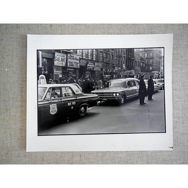 Fred McDarrah, Malcolm X Funeral Vintage silver gelatin gelatin photograph, 1965 For Sale