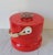 Late 20th Century Vintage Nautical Theme Red Ice Bucket For Sale - Image 5 of 12