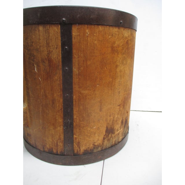 Antique Japanese Rice Measure Itomasu Circa 1900 For Sale - Image 12 of 14