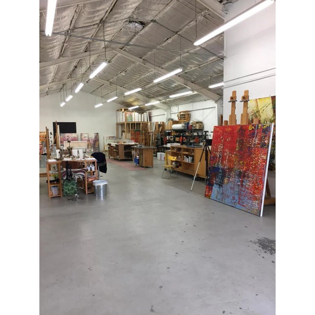 Abstract Vegetable Garden N°222, 2018 For Sale - Image 4 of 5