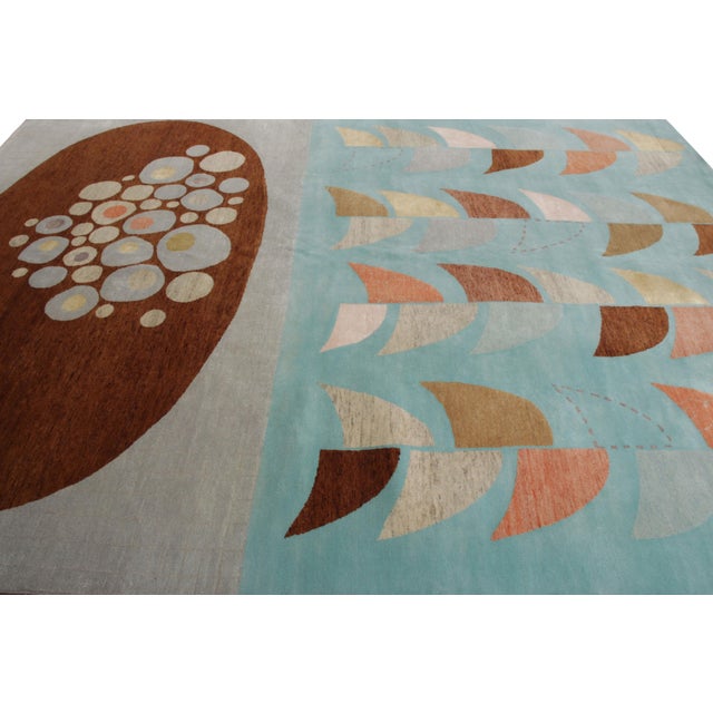 A 9x12 rug from the Mid-Century Modern Collection by Rug & Kilim, in collaboration with modern artist Jenn Ski. Hand...