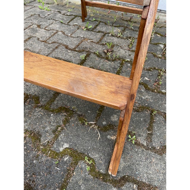 Foldable Library Staircase, France, 1950s For Sale - Image 9 of 10