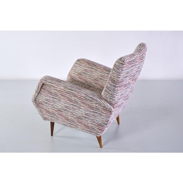 Vintage Italian Model 803 Armchair by Gio Ponti for Cassina, 1954 For Sale - Image 9 of 15