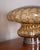 1970s Vintage Italian Amber Murano Glass Table Lamp, 1970s For Sale - Image 5 of 10