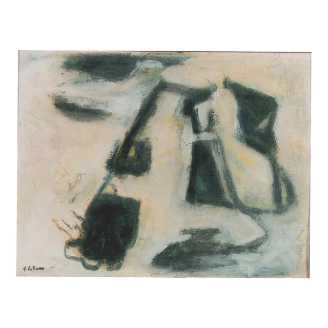 Homage To Afro - Oil Painting 2012 by Giorgio Lo Fermo 2012 For Sale