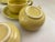 Mid Century Russel Wright Steubenville Chartreuse Mini Up & Saucer Set- 15 Pieces For Sale In New York - Image 6 of 8