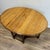 English Gateleg Oval Oak Folding Table For Sale - Image 3 of 15