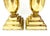 Hollywood Regency Mid–Late 20th C. Polished Brass Urn Form Mantel Vases – Pair – Neoclassical / Hollywood Regency For Sale - Image 3 of 16