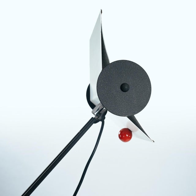 Postmodern Sculptural Kite Uplighter Floor Lamp, 1980s For Sale - Image 13 of 16