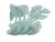 Jade Mid 20th Century Chinese Carved Jade-Colored Hardstone Fish and Lotus Sculpture For Sale - Image 8 of 9