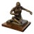 2011 Janice Barone Signed Bronze “Sumo Wrestler” Sculpture For Sale