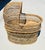 1970s Vintage Domed Wicker Baby Bassinet For Sale - Image 5 of 11