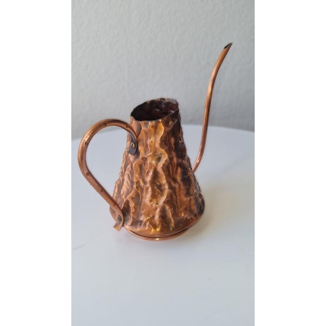 Mid-Century Space Age Copper Watering Can, 1950s For Sale - Image 3 of 9