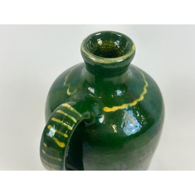 Antique Ceramic Pitcher, 1900s For Sale - Image 9 of 12