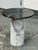 Mid-Century Modern Vuue for Cb2 Martini Marble Side Table For Sale - Image 3 of 12