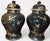 Asian Antique Pair of Mirror Black Chinese Ginger Jars For Sale - Image 3 of 6