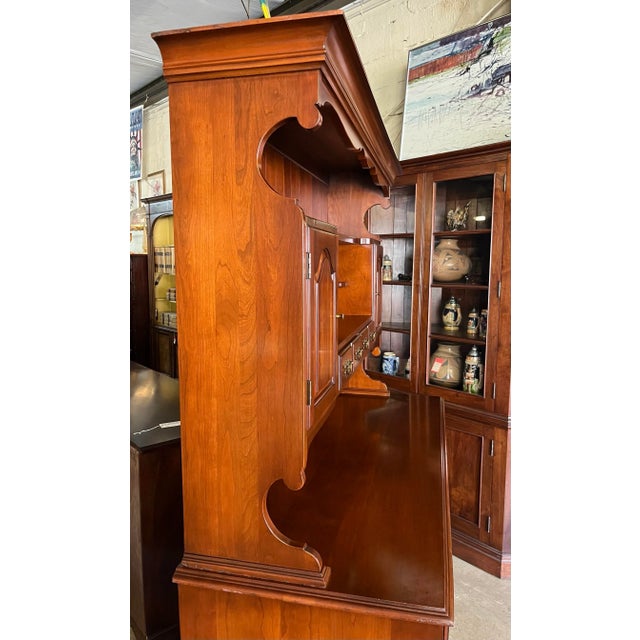 Henkel Harris Cherry Hutch For Sale - Image 9 of 12