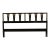 John Widdicomb Mid-Century Hollywood Regency Black Lacquered and Gold Gilt King Size Headboard, Circa 1950s For Sale