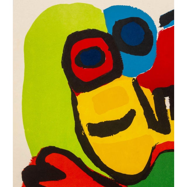 Contemporary Karel Appel "Seeing Eyes" Lithograph, 1975 For Sale - Image 3 of 10