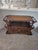 Mid 20th Century Vintage Carved Oak Monk's Bench For Sale - Image 5 of 10