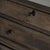 Wood Walnut Stain 3-Drawer Nightstand For Sale - Image 7 of 8