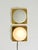 Gold Vintage Brass Wall Lamps by Rolf Krüger for Heinz Neuhaus Leuchten, 1970s, Set of 2 For Sale - Image 8 of 18