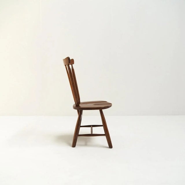 Wood Vintage Chairs, 1970s, Set of 6 For Sale - Image 7 of 10