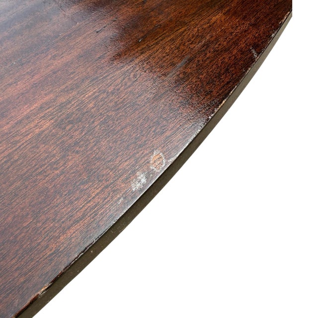 Brown Barbara Barry for Baker Large Art Deco Mahogany Dining Table For Sale - Image 8 of 8