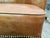 20th Century French Country Style Leather Wingback Armchair For Sale - Image 10 of 13