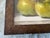 Realism Three Original Amanda Selway British Still Lifes of Cherries, Strawberries and Green Apple Fruits in Custom Burl Wood Finished Frames For Sale - Image 3 of 13