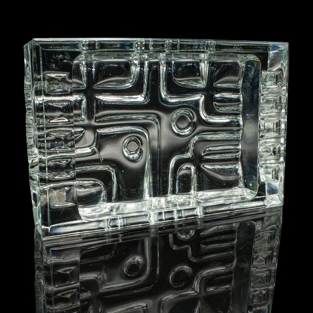 Glass 1970's Vintage Cigar Ashtray For Sale - Image 7 of 10