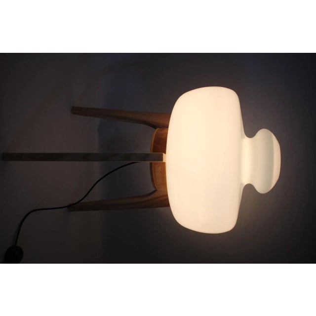 Brown Oak Floor Lamp from Uluv, Czechoslovakia, 1970s For Sale - Image 8 of 11