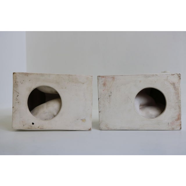 Vintage Dutch Art Deco Bookends by Godefridus Boonenkamp, 1925, Set of 2 For Sale - Image 11 of 12