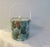 Vintage Kraftware Elegance Green Floral Ice Bucket For Sale In West Palm - Image 6 of 6