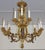 Late 19th Century French Belle Epoque Bronze Putti Cherub 9 Light Chandelier Dimensions : 32" Tall X 30" Wide X 30" Deep...