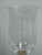 Glass Pedestal Hurricane Candleholders, Pair For Sale - Image 4 of 12