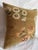 1850s Aubusson French Tapestry Pillow With Floral Bouquet For Sale - Image 4 of 7