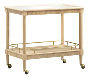 Slosh Natural Ash Bar Cart
