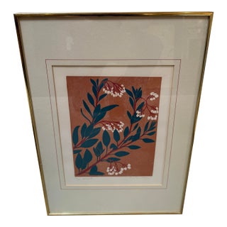 Circa 1982 Henry Evans "Manzanita", Signed + Numbered For Sale