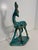 Mid-Century Modern Mid-Century Italian Turquoise Glazed Ceramic Fawn by Magri, 1960s For Sale - Image 3 of 8
