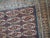 Brown 1960s Handmade Vintage Uzbek Bukhara Rug 4.2' X 5.7' For Sale - Image 8 of 10