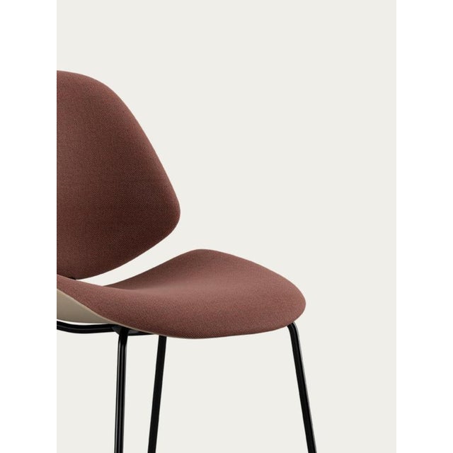 Black Council Family Salon Re-Wool 558 Chair by Salto and Sigsgaard for OneCollection For Sale - Image 8 of 14