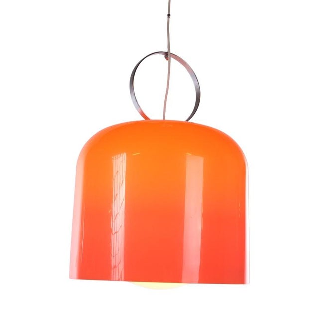 Vintage Alvise Hanging Lamp by Luigi Massoni for Guzzini, 1970s For Sale - Image 10 of 10